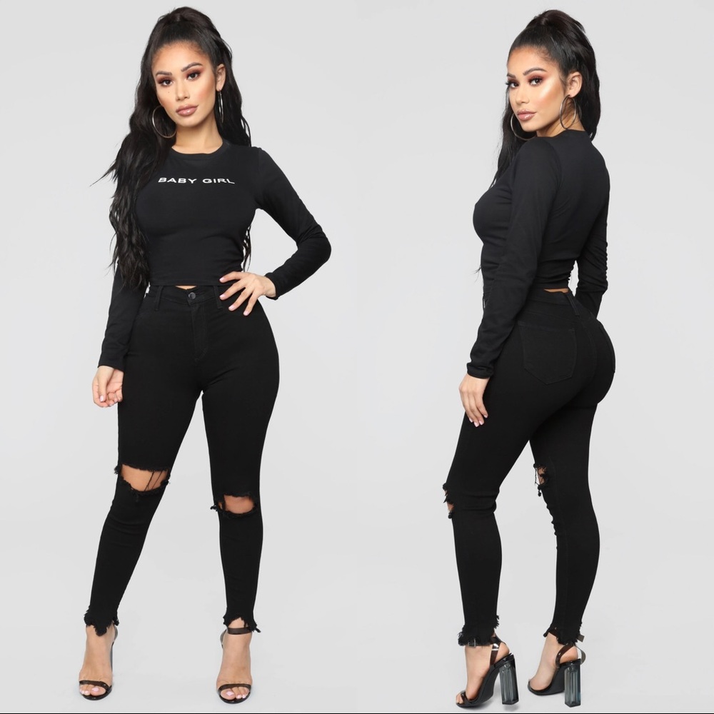 🚫SOLD🚫 Fashion Nova Baby Girl Long Sleeve